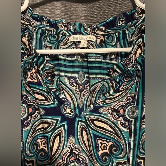 Charlotte Russell Geometric Patterned Dress - Picture 2 of 4